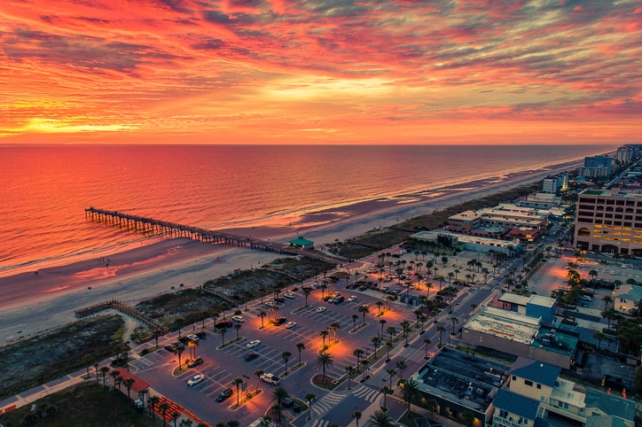 Recreation in St. Johns County includes the many beaches along Jacksonville's coast